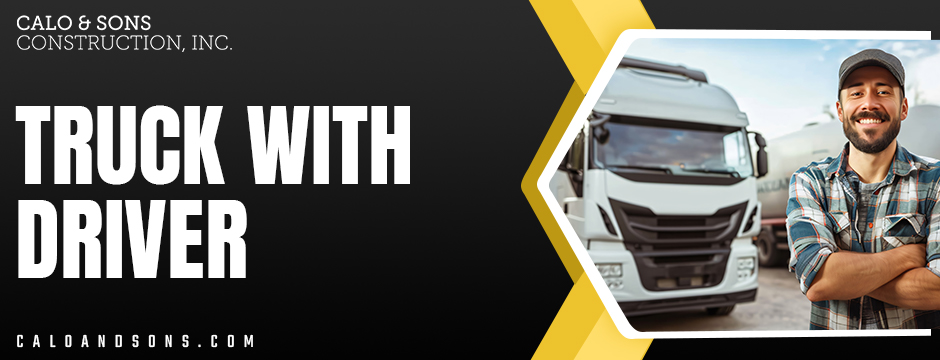 Truck With Driver