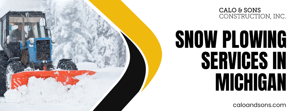 Snow Plowing Services In Michigan