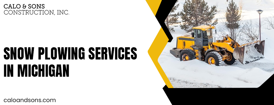 Snow Plowing Services In Michigan