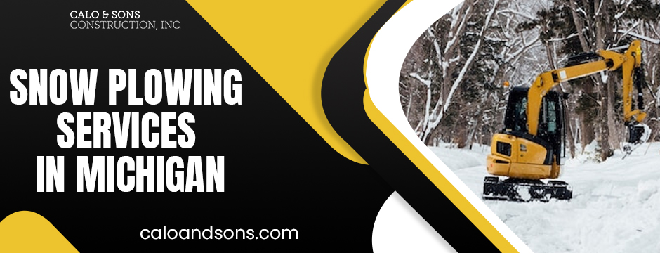 Snow Plowing Services In Michigan