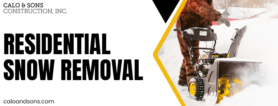 residential snow removal