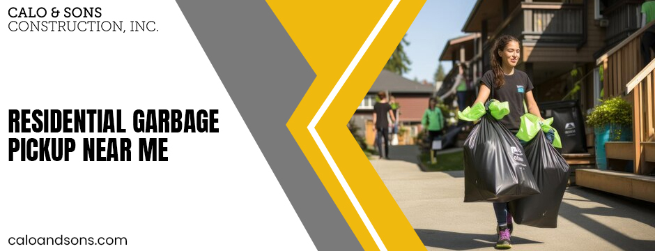 residential garbage pickup near me 