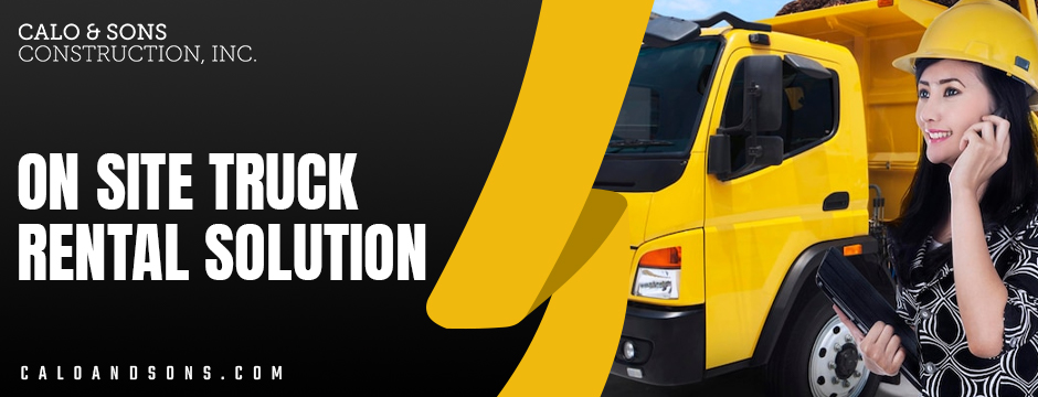 On Site Truck Rental Solution