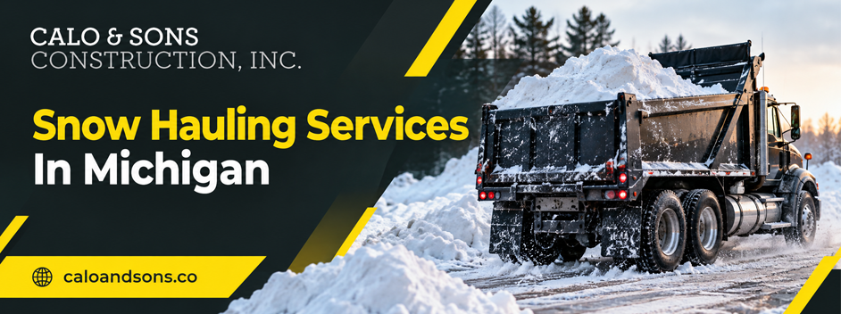 Snow hauling Services In Michigan