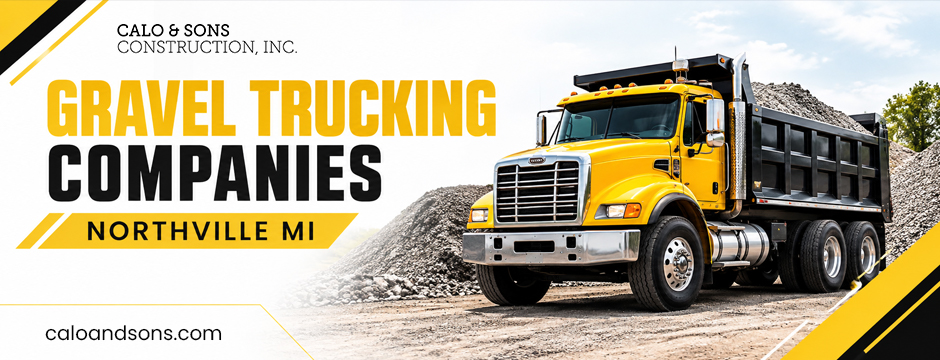 gravel trucking companies Northville MI